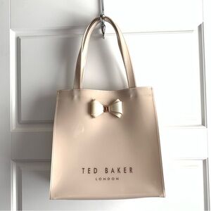 Ted Baker Alacon Plain Bow Small Icon Tote Bag Light Pink